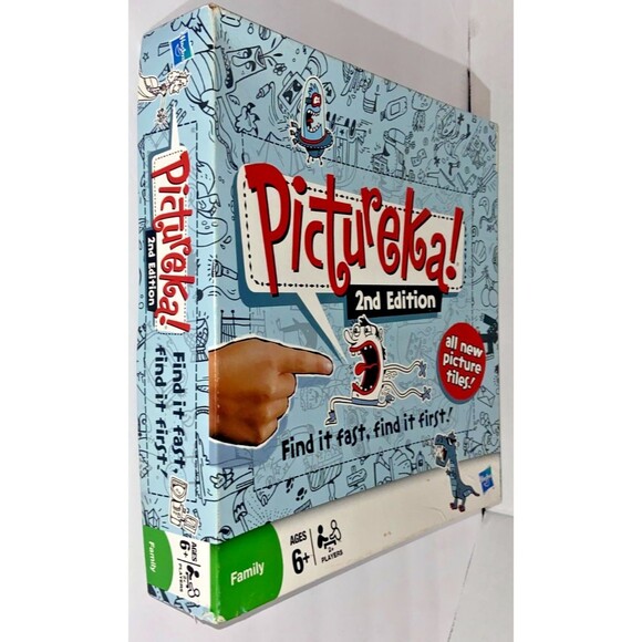 Pictureka 2nd Edition Family Board Game Ages 6+ Hasbro COMPLETE  See Pics - Picture 8 of 10